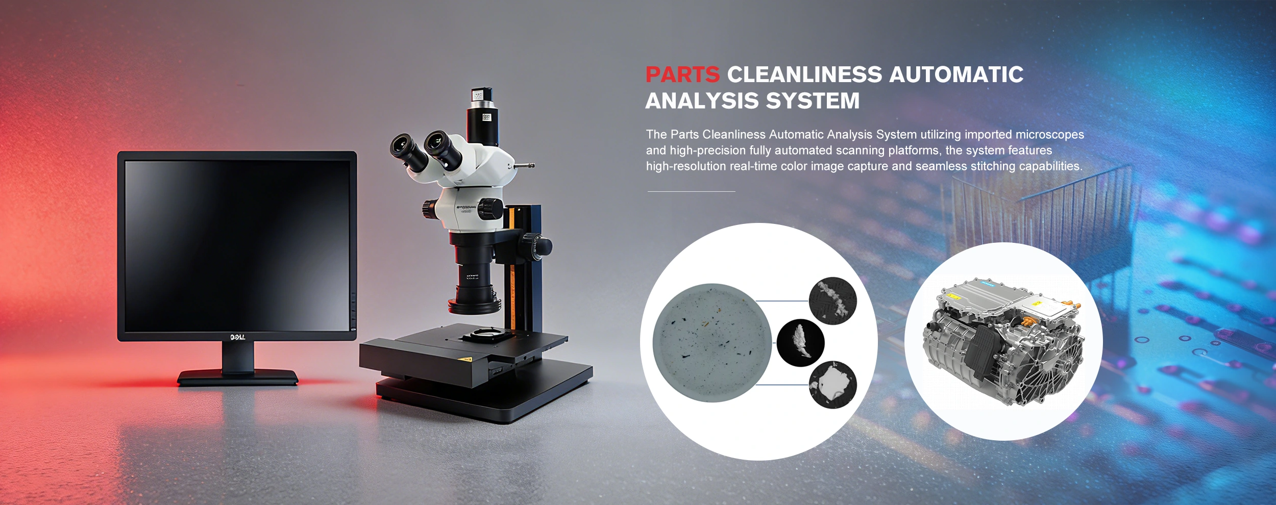 Kina produsent av system for renslighetsanalyse